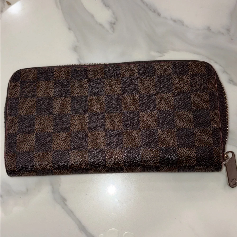 Project Wallet Louis Vuitton Brown Textured Wallet (Project wallet) - Picture 2 of 9